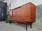 Deens Design Bar Dressoir | Jaren 60 Teak Kast Sideboard DM2, Huis en Inrichting, Kasten | Dressoirs, 150 tot 200 cm, 25 tot 50 cm