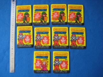 Nintendo collectble cards, Mario Klik Pez, beker mok, speld beschikbaar voor biedingen