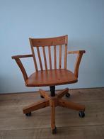 Bureaustoel hout Ikea collectors item Vintage fauteuil, Huis en Inrichting, Bureaustoelen, Ophalen, Gebruikt, Bruin, Bureaustoel