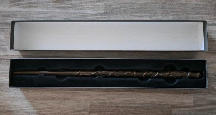 Hermelien Griffel Toverstaf Replica, Verzamelen, Harry Potter, Gebruikt, Replica, Ophalen of Verzenden
