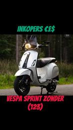 Vespa Sprint 2025, Fietsen en Brommers, Scooters | Vespa, Ophalen, Zo goed als nieuw