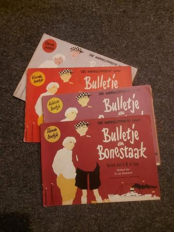 4 x bulletje en bonestaak boekjes beschikbaar voor biedingen