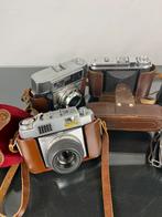 Partij vintage analoge meetzoeker- en klapcamera’s, Audio, Tv en Foto, Fotocamera's Analoog, Tweedehands, Tweedehands, Tweedehands