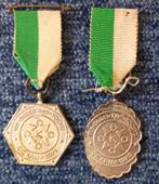 2 Medailles De Krim 10e en 11e Onder Ons Tocht 1971 1972, Postzegels en Munten, Penningen en Medailles, Overige materialen, Ophalen of Verzenden