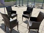 Eetkamer stoelen, Ophalen, Bruin, Leer, Zo goed als nieuw