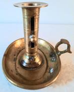 Antieke koperen blaker met schuif mechanisme, Antiek en Kunst, Antiek | Kandelaars, Ophalen of Verzenden, Koper of Brons