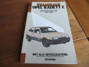 Vraagbaak Opel Kadett E benzine 1984 - 1988 beschikbaar voor biedingen