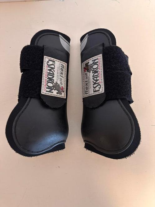 ESKADRON Flexi Soft PEESBESCHERMERS Full zwart beschermers!, Dieren en Toebehoren, Paarden en Pony's | Beschermers, Gebruikt, Rijden