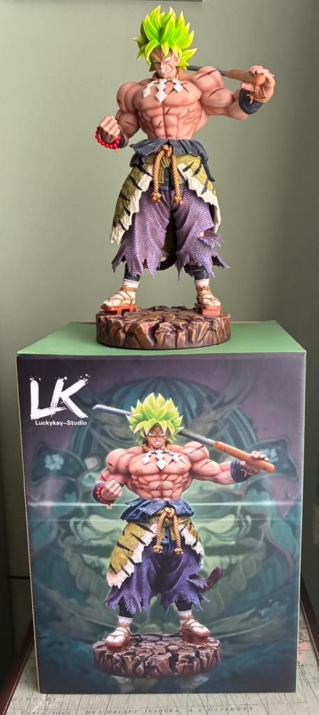 Statue Samurai Broly Dragon Ball Super, Verzamelen, Beelden en Beeldjes, Zo goed als nieuw, Fantasy, Ophalen of Verzenden