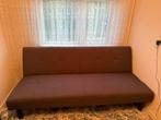 Bruine slaapbank, Huis en Inrichting, Slaapkamer | Slaapbanken, Ophalen, Zo goed als nieuw, Eenpersoons, Bruin