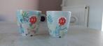 Twee Douwe Egberts Plan Nederland mokken, Ophalen of Verzenden, Zo goed als nieuw, Rond, Porselein of Keramiek