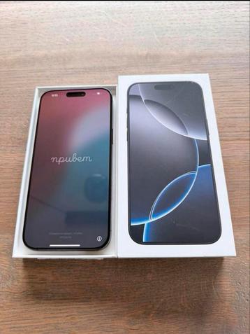 📲 IPhone 16 Pro Max 256GB - Black / Zwart Augustus 2025 beschikbaar voor biedingen