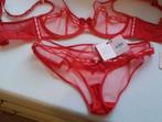 Agent Provocateur Lingerie Set Kant Rood maat S NIEUW, Kleding | Dames, Ondergoed en Lingerie, Ophalen of Verzenden, Rood