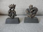 Bergen op Zoom 2 bronzen veldteken 2006 2011, Ophalen of Verzenden, Zo goed als nieuw
