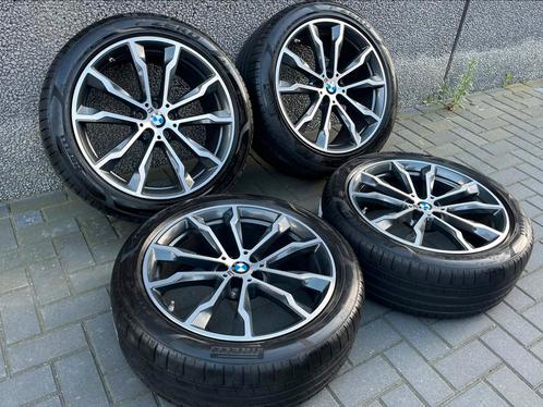 20 INCH BMW 699M X3 IX3 X4 ORIGINEEL G01 G02 G08, Auto-onderdelen, Banden en Velgen, Banden en Velgen, Zomerbanden, 20 inch, 245 mm