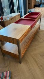 Prachtige tafel salontafel sidetable 140x40, 25 tot 50 cm, 100 tot 150 cm, Rechthoekig, Zo goed als nieuw
