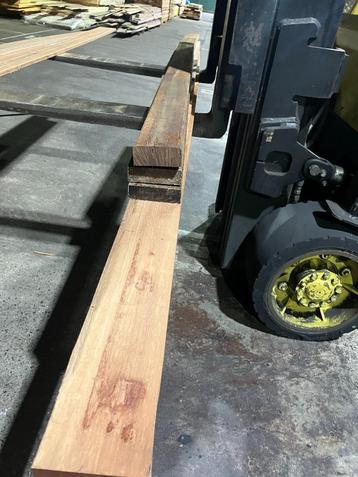 Hardhout–planken-terrasdelen-vlonderdelen-dekdelen-28x85 mm beschikbaar voor biedingen