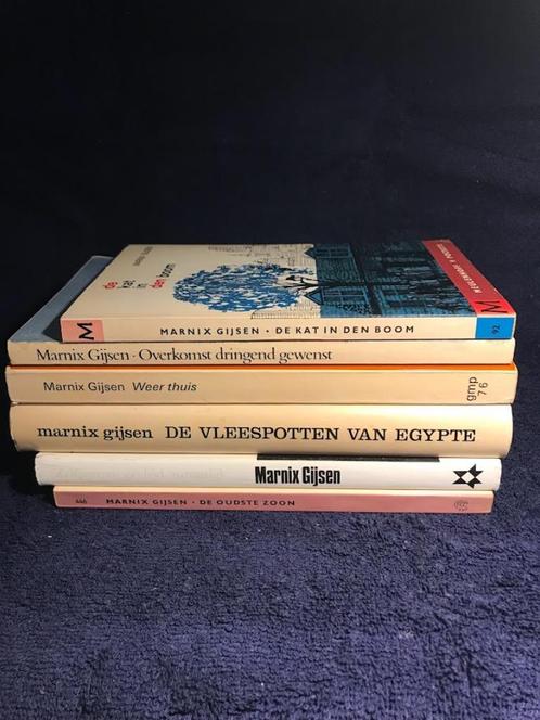 6 boeken van Marnix Gijsen., Boeken, Literatuur, Gelezen, België, Ophalen of Verzenden