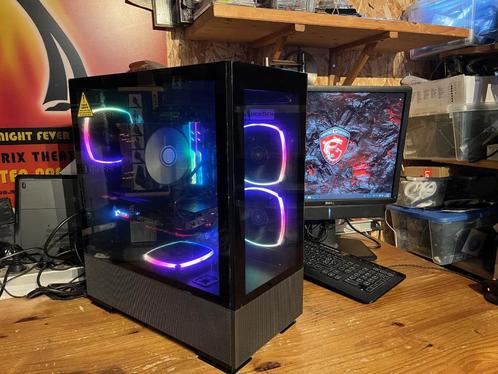 RGB Game-PC Core i7-10700K/32GB/1000GB SSD/GTX1080Ti 11GB, Computers en Software, Desktop Pc's, Zo goed als nieuw, 3 tot 4 Ghz