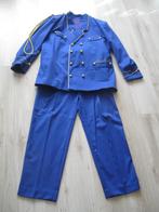 Blauw pak van politie kapitein piloot of anders handgemaakt, Carnaval, Maat 48/50 (M), Ophalen of Verzenden, Kleding