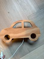 Houten auto lampje, Kinderen en Baby's, Kinderkamer | Inrichting en Decoratie, Ophalen, Gebruikt, Lamp