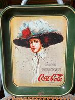 Coca cola stalen dienblad zeldzaam fifties retro vintage, Ophalen of Verzenden