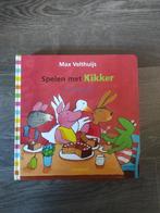 Spelen met Kikker - Max Velthuijs/puzzel boek, Max Velthuijs, Ophalen of Verzenden, Zo goed als nieuw, Uitklap-, Voel- of Ontdekboek