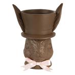 Clayre & Eef Choco konijnen hoofd 26cm, Ophalen of Verzenden, Nieuw