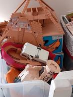 Hele grote kist playmobil oa piratenschip en piramide, Ophalen of Verzenden, Gebruikt