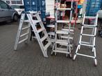 Div ladders, Doe-het-zelf en Verbouw, Ladders en Trappen, Ophalen of Verzenden, Zo goed als nieuw, 4 meter of meer