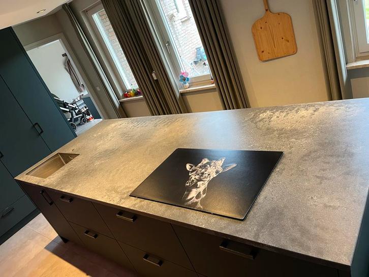 Keukenblad Eiland Composiet, Huis en Inrichting, Keuken | Keukenelementen, Zo goed als nieuw, 100 tot 150 cm, 200 cm of meer, Minder dan 25 cm