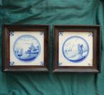 2 tegels met fotolijsten., 60 cm of meer, Verzenden, Minder dan 5 m², Vloertegels