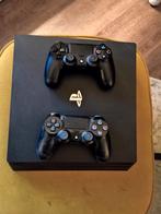 Playstation 4 met 2 controllers, Met 2 controllers, Ophalen of Verzenden, Original, 500 GB