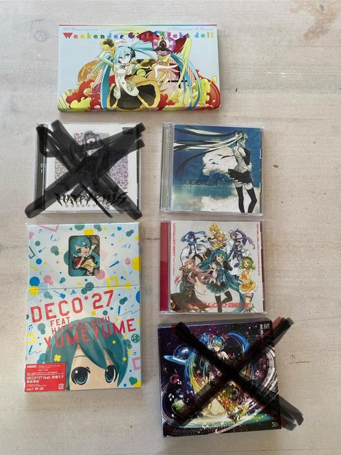 Vocaloid/hatsune miku cds, Cd's en Dvd's, Cd's | Overige Cd's, Zo goed als nieuw, Ophalen of Verzenden