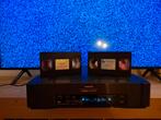 VINTAGE RETRO WERKEND DUBBELE VHS SPELER RECORDER AMSTRAD, Ophalen of Verzenden, Zo goed als nieuw, Video