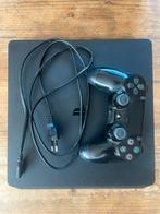 PS4 Slim 1TB + 1 Controller, Spelcomputers en Games, Spelcomputers | Sony PlayStation 4, Ophalen, Gebruikt, 1 TB, Met 1 controller