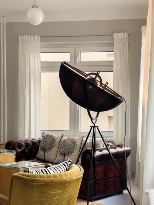 Pallucco Fortuny Black vloerlamp, Huis en Inrichting, Lampen | Vloerlampen, Gebruikt, 150 tot 200 cm, Metaal, Stof, Ophalen