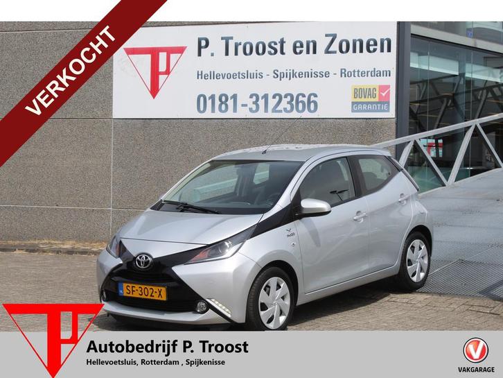 Toyota Aygo 1.0 VVT-i x-play 1ste Eigenaar Airco/Achteruitri, Auto's, Toyota, Bedrijf, Te koop, Aygo, ABS, Achteruitrijcamera