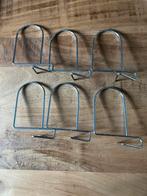 6x vintage Ikea Flit boekensteunen RVS, Huis en Inrichting, Ophalen of Verzenden, Zo goed als nieuw