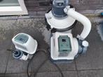 Zwembad zandfilterpomp, zoutsysteem en trap, Tuin en Terras, Zwembad-toebehoren, Ophalen, Zo goed als nieuw, Overige typen