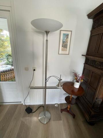 BM Leuchten vloerlamp 82049 nikkel, design, dimbaar beschikbaar voor biedingen