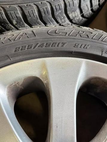BMW Winterbanden + Velgen /Good Year 225/45R17 beschikbaar voor biedingen
