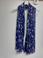 JAGO nieuw sjaal kobalt helder blauw wit, Kleding | Dames, Mutsen, Sjaals en Handschoenen, Maat 38/40 (M), Jago, Nieuw, Ophalen of Verzenden