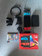Nintendo switch OLED + games + pro controller, Spelcomputers en Games, Spelcomputers | Nintendo Switch, Switch OLED, Met games