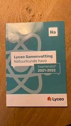 Lyceo Samenvatting Natuurkunde havo 2021-2022, Ophalen of Verzenden, Beta, Nieuw, Diverse auteurs