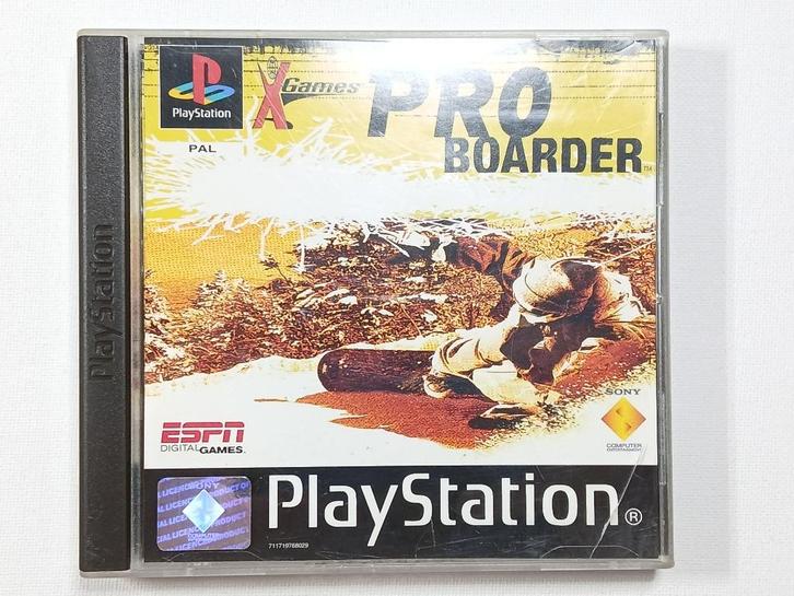 Xgames Pro Boarder - PlayStation - PAL - Compleet, Spelcomputers en Games, Games | Sony PlayStation 1, Zo goed als nieuw, Avontuur en Actie