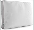 Sleep Med memory foam hoofdkussen 60x40x12, Ophalen of Verzenden, Zo goed als nieuw, Wit, Rechthoekig