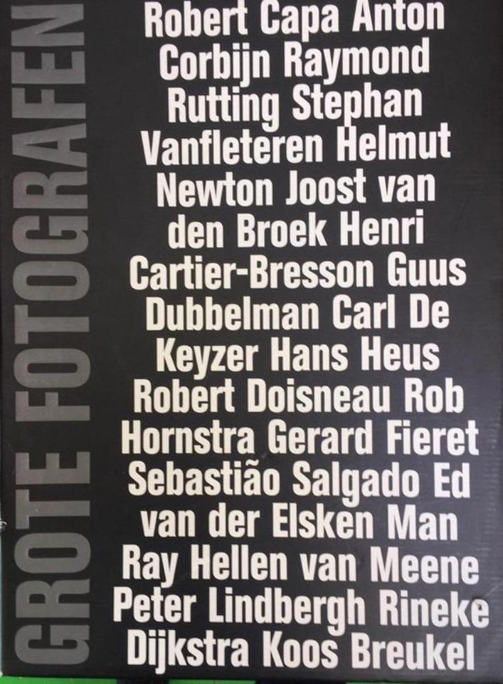 20 delige reeks 'Grote Fotografen' in fraaie box, Boeken, Kunst en Cultuur | Fotografie en Design, Zo goed als nieuw, Fotografen