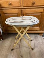 Vintage Emaille Bidet op Inklapbare Standaard, Ophalen of Verzenden