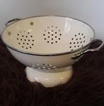 Vintage Emaille Vergiet - Keuken Nostalgie, Ophalen of Verzenden, Zo goed als nieuw